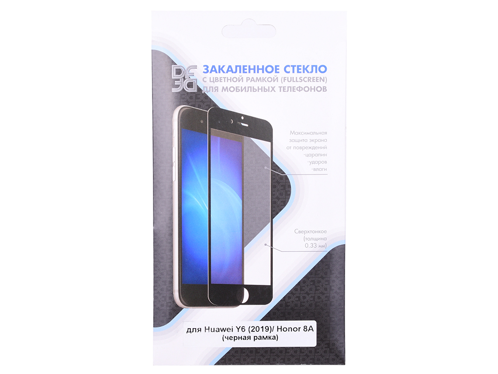 

Закаленное стекло с цветной рамкой (fullscreen) для Meizu 16/16th DF mzColor-25 (black)