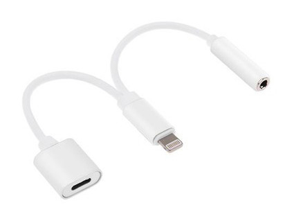 

Cablexpert Переходник USB, Lightning M/Jack3.5F+ Lightning F (с доп питанием), белый, пакет (CCA-LM3