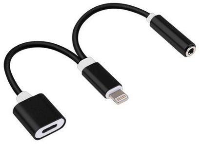

Cablexpert Переходник USB, Lightning M/Jack3.5F+ Lightning F (с доп питанием), черный (CCA-LM3.5F-02