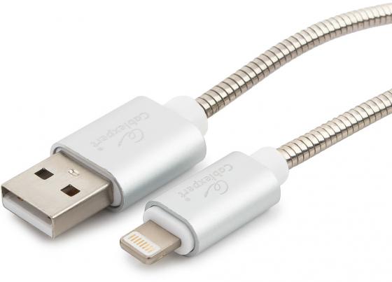 

Кабель для Apple Cablexpert CC-G-APUSB02S-1.8M, AM/Lightning, серия Gold, длина 1.8м, серебро, блист