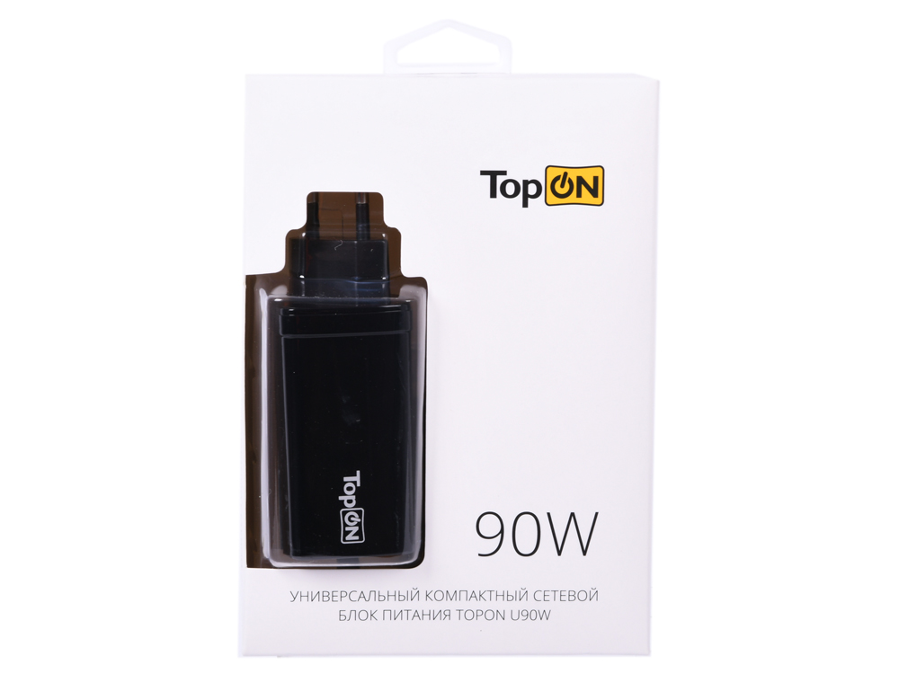 

Универсальный компактный сетевой блок питания для ноутбуков TopON TOP-U90W 90W, 16V-20V до 4,5 ампер, 8 коннекторов, совместим с ноутбуками на 40W, 65W и 90W, IBM, Lenovo, Dell, HP Compaq, Sony, Samsu