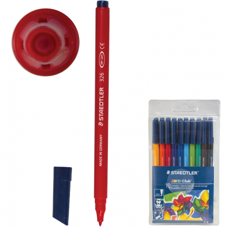 

Набор фломастеров Staedtler "Noris Club" 1 мм 10 шт