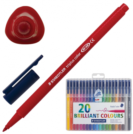 

Набор фломастеров Staedtler "Triplus" 3 мм 20 шт