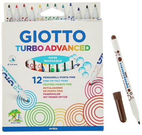

Фломастеры GIOTTO 426000 TURBO ADVANSED 12 цв