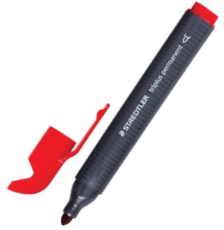 

Маркер перманентный Staedtler "Triplus" 3552-2 2 мм красный