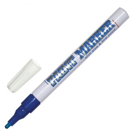 Маркер-краска лаковый MUNHWA "Slim" SPM-02 2 мм синий