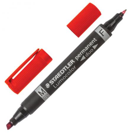 

Маркер двусторонний Staedtler 151039 (348 B-2) 0.6 мм красный