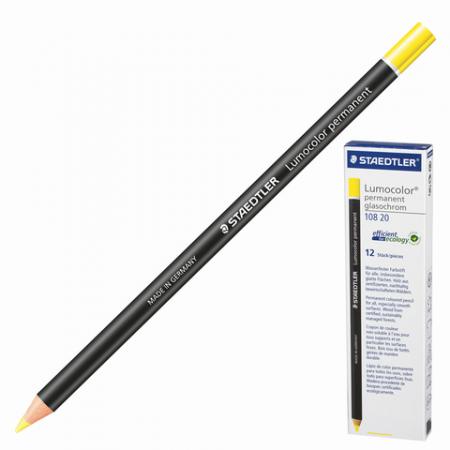 Маркер-карандаш Staedtler 108 20-1 4,5 мм желтый