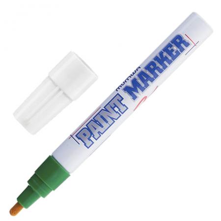 Маркер-краска лаковый MUNHWA PM-04 4 мм зеленый