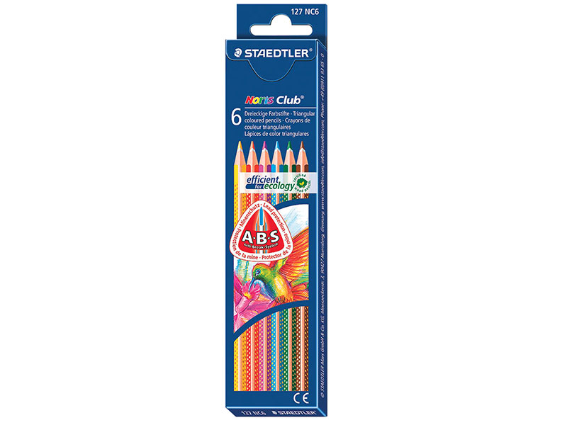 

Набор карандашей Staedtler "Noris club" 127 6 шт 175 мм