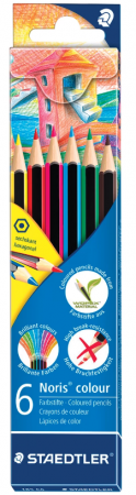 

Набор цветных карандашей Staedtler "Noris Color Ecology" 6 шт 175 мм