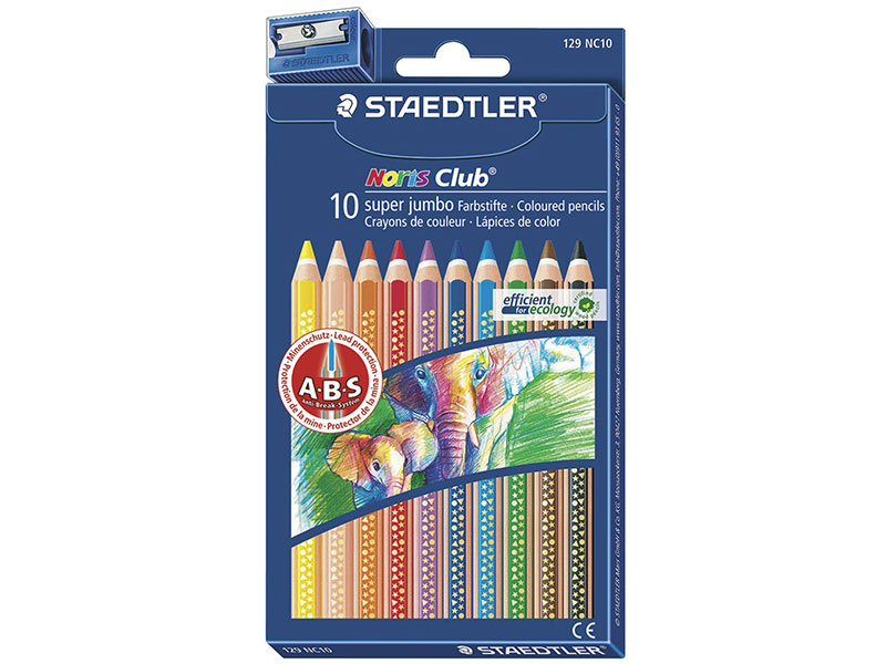 

Набор карандашей Staedtler "Noris Club" 129 NC10 10 шт 175 мм