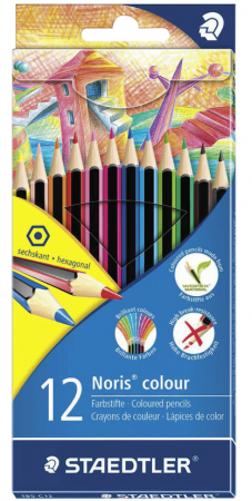 

Набор цветных карандашей Staedtler "Noris Color Ecology" 12 шт 175 мм