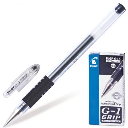 

Ручка гелевая Pilot G-1 Grip черный 0.3 мм
