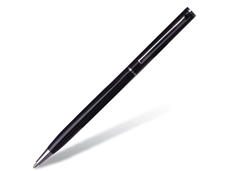 

Ручка шариковая поворотная BRAUBERG "Delicate Black" бизнес-класса синий 1 мм