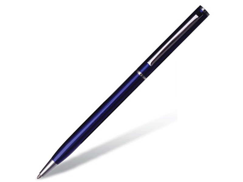 

Ручка шариковая поворотная BRAUBERG "Delicate Blue" бизнес-класса синий 1 мм