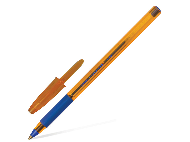 

Шариковая ручка BIC Orange Grip синий 0.3 мм
