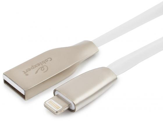 

Cablexpert Кабель для Apple CC-G-APUSB01W-3M AM/Lightning, серия Gold, длина 3м, белый, блистер