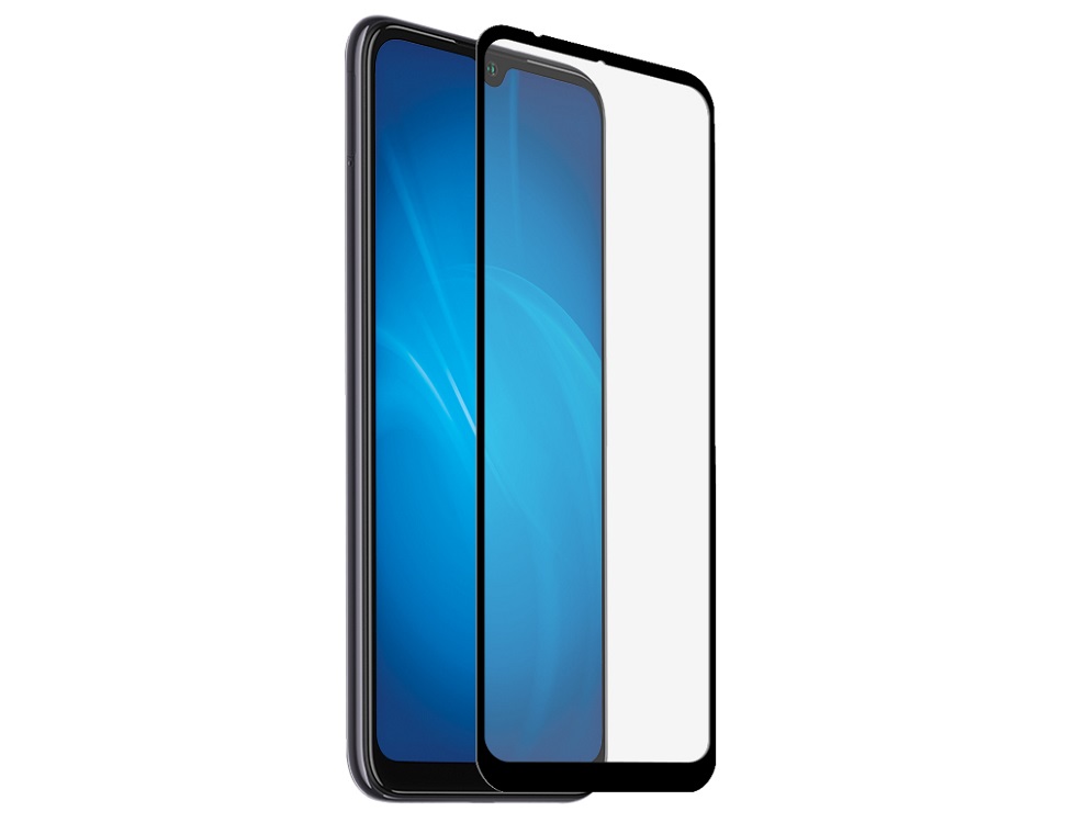 

Закаленное стекло с цветной рамкой DF xiColor-66 black (fullscreen+fullglue) для Xiaomi Mi A3/CC9E