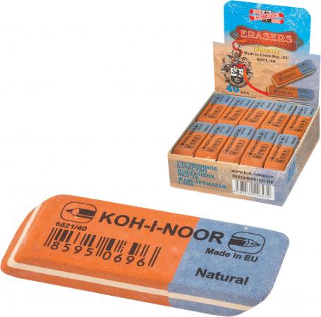 

Резинка стирательная Koh-i-Noor Natural 1 шт прямоугольный 225398