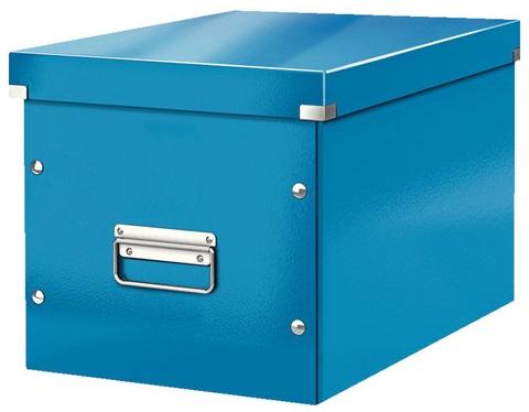 

Короб архивный LEITZ "Click & Store" L, 310х320х360 мм, ламинированный картон, разборный, синий