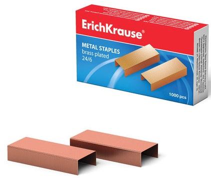 

Скобы для степлера Erich Krause № 24/6 1000 шт 223105