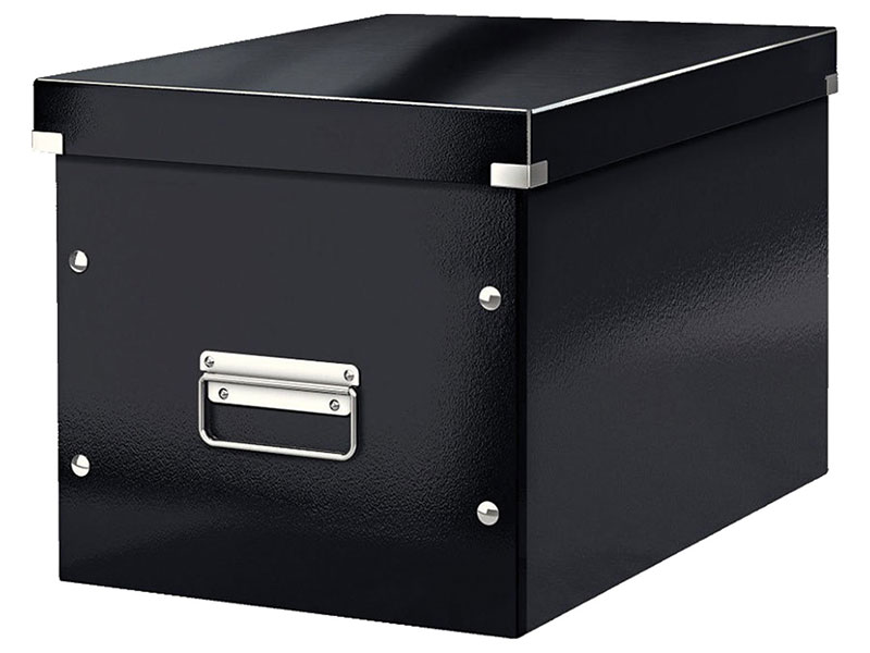 

Короб архивный LEITZ "Click & Store" L, 310х320х360 мм, ламинированный картон, разборный, черный