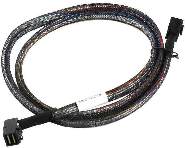 

Опция ADAPTEC PMC, Internal Cable 12Gb/s Right-angle mini-SAS HD x4 (SFF-8643) to mini-SAS HD x4 (SFF-8643), 1m, used for connecting a Series 7 adapter to a 6Gb/s SAS/SATA backplane, Retail, 2282800-R