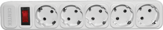 

Сетевой фильтр Centek СТ-8900-5-4,5 White