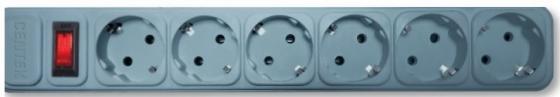 

Сетевой фильтр Centek СТ-8901-6-1,8 Gray