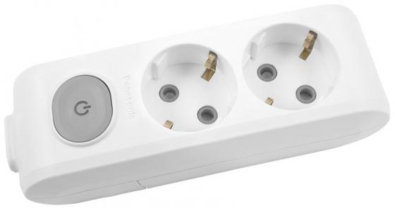 

Колодка PANASONIC WLTA04202WH-RES 2гн с/з с выключателем белая X-TENDIA