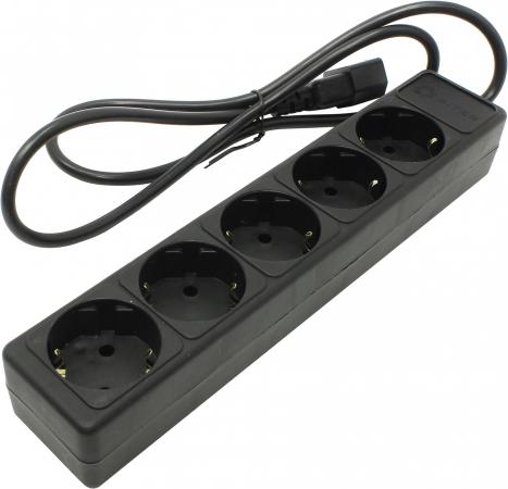 

Удлинитель 5bites SP5-B-10U 5 розеток 1 м черный