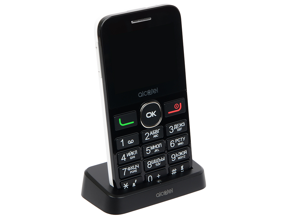 Мобильный телефон Alcatel Tiger XTM 2008G White 2.4" (320x240)/BT/microSD/microUSB/MP3