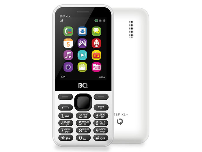 

Мобильный телефон BQM-2831 Step XL+ White