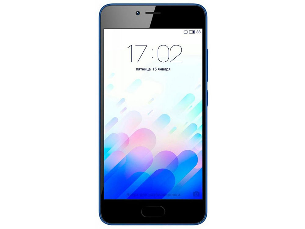 

Смартфон Meizu M5c Blue 16 GB MediaTek MT6767/2GB/16GB/5" 1280x720/Dual SIM/LTE/WiFi/BT/8MP+5MP/Android 6.0