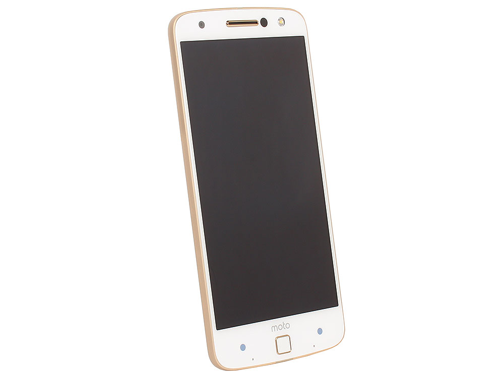 

KIT Смартфон Motorola MOTO Z XT1650 White&Gold + WoodPanel ASMCAPWDOKEU, 5.5" QHD/ 2560х1440/Qualcomm Snapdragon 820/4GB/32GB/Dual SIM/SD/LTE/WiFi/B