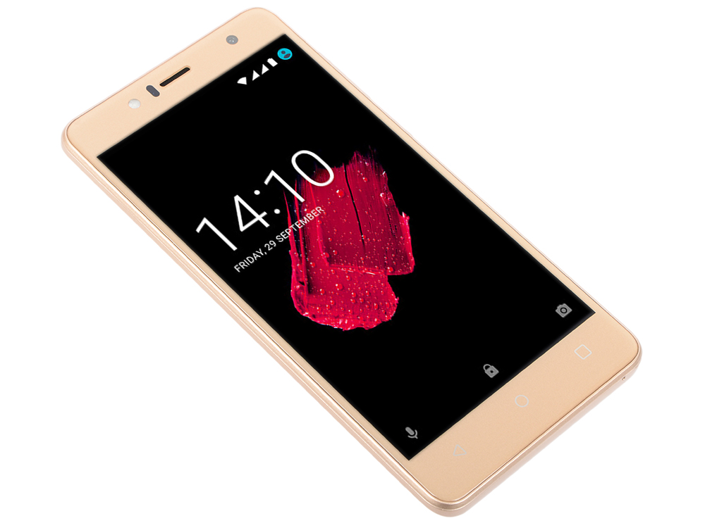 

Смартфон Prestigio Muze B5 (PSP5520DUOGOLD) Quad-Core (1.3)/1GB/8GB/5.2" 720x1280 IPS 2.5D/Dual SIM/13MP, 5MP/Android 7.0 (Gold)