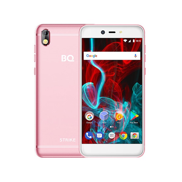 

Смартфон BQ 5211 Strike 85957682 Rose Gold MediaTek MTK6580A (1.3)/8 Gb/1 Gb/5.2" (1280x720)/DualSim/3G/BT/Android 7.0