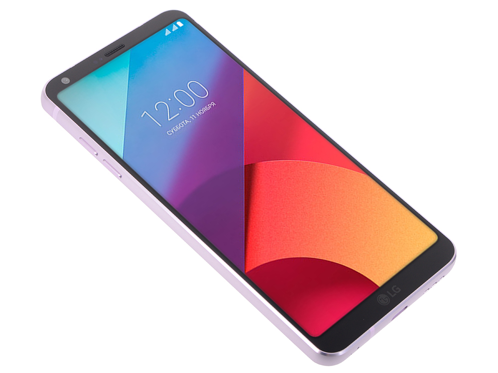 

Смартфон LG H870S G6 64Gb фиолетовый моноблок 3G 4G 2Sim 5.7" 1440x2880 Android 7.0 13Mpix 802.11abgnac Qualcomm Snapdrago 821, 2.35 ГГц/4Gb/64Gb/5.7"