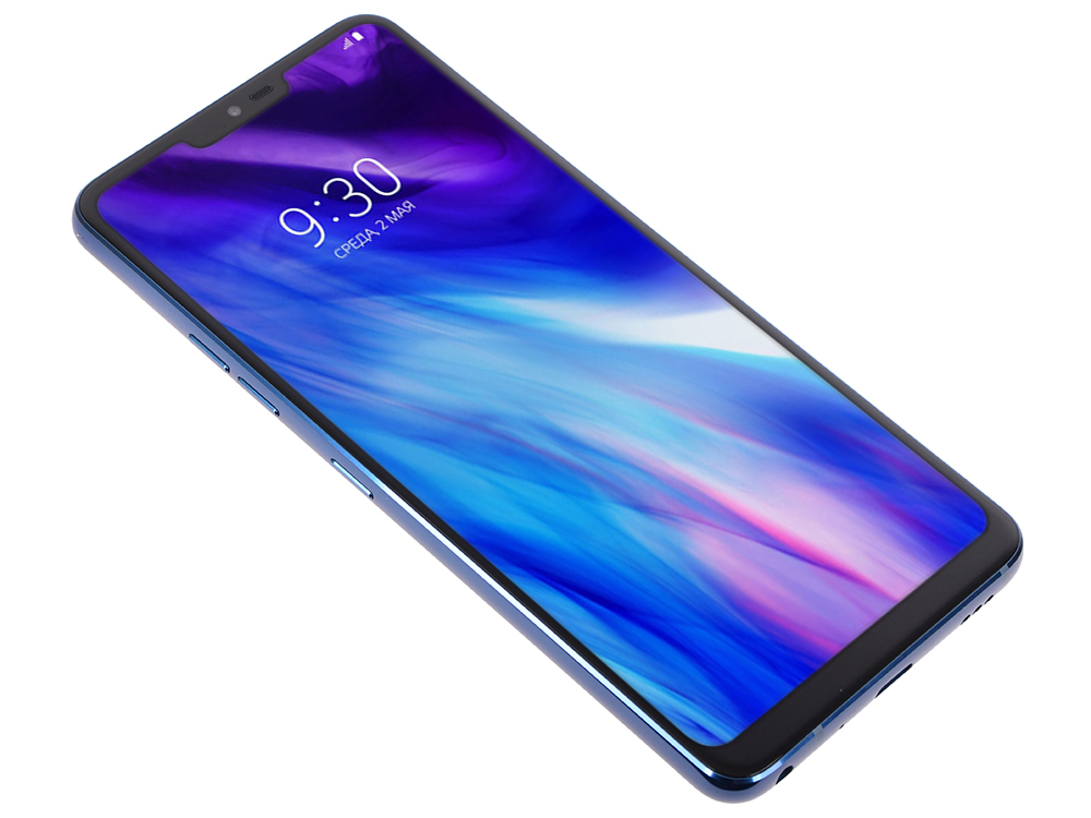 

Смартфон LG G7 ThinQ (LMG710EMW.ACISBL) Moroccan Blue Qualcomm Snapdragon 845 (2.5)/64 Gb/4 Gb/6" (3120x1440)/DualSim/3G/4G/BT/Wi-Fi/16Mp+16Mp/8Mp/GPS/Glonas/Android 7.1