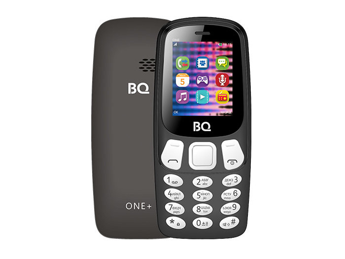 

Мобильный телефон BQ-1845 One+ 32MB / 64MB / 1.77" 128x160 / 2Sim / 2G / BT