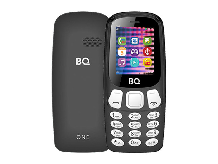 

Мобильный телефон BQ-1844 One 32MB / 64MB / 1.77" 128x160 / 2Sim / 2G / BT