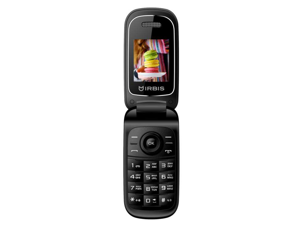 

Мобильный телефон Irbis SF15 Black 32MB / 32MB / 1.77" 128x160 / 2Sim / 2G / BT