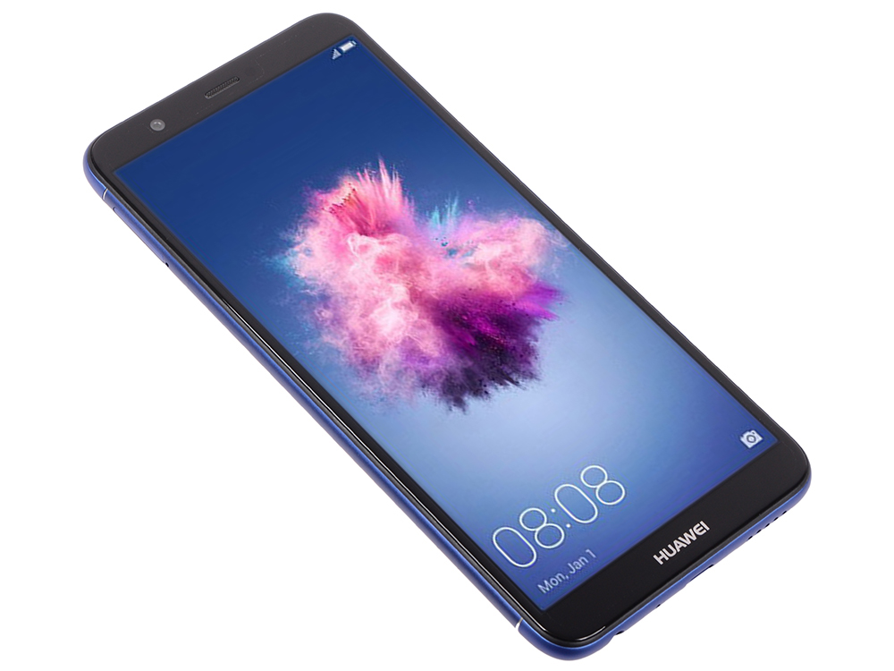 

Смартфон Huawei P Smart (FIG-LX1) Blue Kirin 659(2.36GHz)/3GB/32GB/5.65" 2160x1080/2 Sim/3G/LTE/BT/Wi-Fi/16Mp+2Mp/8Mp/GPS/Glonas/Android 8.0