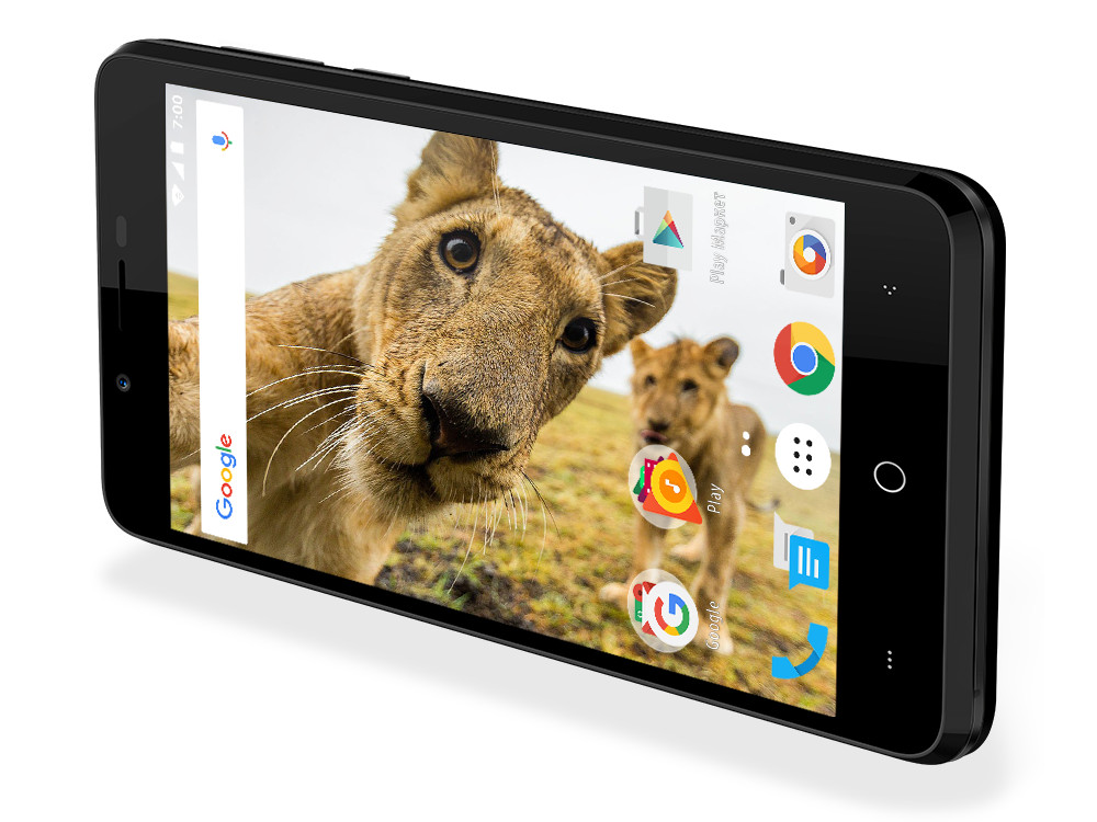 

Смартфон Impress Lion dual cam 3G (Black) MediaTek MT6580 (1.3) / 1GB / 8GB / 5" 1280x720 IPS / 2 Sim / 3G / GPS / 8Mp+5Mp, 5Mp / Android 7.0 (VLN3GDC-BLK)