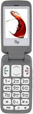 

Мобильный телефон Fly Ezzy Trendy 3 White 32MB / 32MB / 2.4" 240x320 / 2Sim / 2G / BT