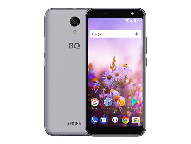 

Смартфон BQ-5702 Spring Grey MediaTek MT6580M (1.3)/8 Gb/1 Gb/5.7" (960x480)/DualSim/3G/4G/BT/Android 7.0