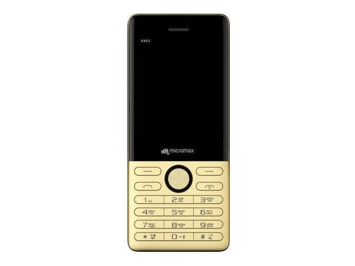 

Мобильный телефон Micromax X803 шампань моноблок 3G 2Sim 2.8"
