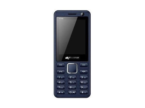Мобильный телефон Micromax X740 синий моноблок 3G 2Sim 2.4"
