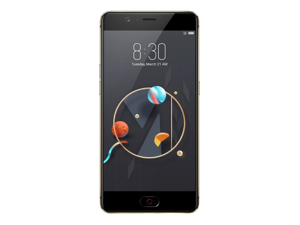 

Смартфон Nubia M2 64Gb 4Gb черный/золотистый 3G 4G 2Sim 5.5" AMOLED 1080x1920 Android M 13Mpix 802.1